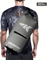 Bolsa Impermeable Enrollable con Separación para Objetos Mojados, Mochila de un Solo Hombro para Snorkel, Senderismo, Navegación, Rafting, Viajes a la Playa