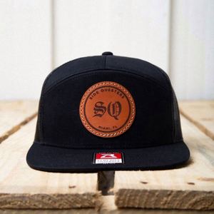 Custom With Beach With Gorras Leather <b>Patch</b> Richardson 112 Performance Trucker Hat - Product Image 2