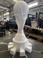 Máquina CNC de 5 Ejes Profesional Rongchi para Madera, Espuma, EPS, Esculturas 3D, Moldes, Grabado, Centro de Mecanizado CNC, Directo de Fábrica