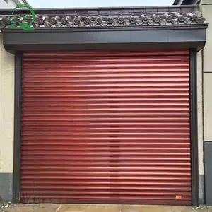 Pabrik grosir listrik Multi variabel kontrol Villa aluminium Roller Shutter pintu dengan kualitas yang baik