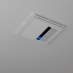 Ventilador Calefactor de Techo Integrado, Moderno, Cuadrado, Fácil de Instalar, Ventilador Calefactor Eléctrico <span class=keywords><strong>para</strong></span> <span class=keywords><strong>Baño</strong></span> con Luz LED - Product Image 3