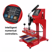 Machine d'impression numérique à 10 stations pour stylos |   Imprimante de logo pour stylos par sublimation, pour stylos promotionnels personnalisés
