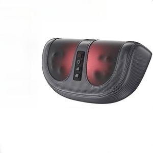 Derin doku akupresürlü ayak ve baldır masaj aleti, bacak rahatlaması için ısıtıcı silindirlerle. - Product Image 1