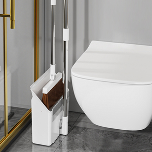 Ensemble balai et pelle pliables modernes GREMLIN SCM-31 en gros avec brosse de nettoyage en plastique écologique et conception durable - Product Image 1