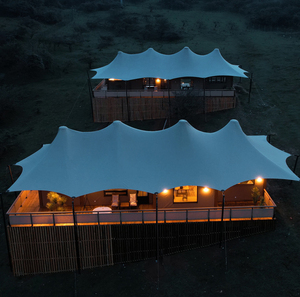 Alojamiento en Tienda de Campaña para Hoteles al Aire Libre, Estructura de Acero, Tienda de Campaña de Lona para Glamping, Tienda de Campaña Safari con Baño - Product Image 5