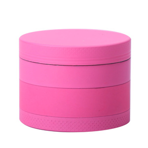 Yiwu Erliao 50mm-4layer <span class=keywords><strong>pintura</strong></span> de goma molinillo de hierbas aleación de zinc molinillo de <span class=keywords><strong>tabaco</strong></span> Venta caliente molinillo de metal <span class=keywords><strong>pintura</strong></span> de goma - Product Image 6
