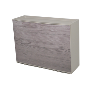 Scarp Iml Wood Grey <b>Shoe</b> Box 515x160x390mm PP Material Storage Organizer - Product Image 1