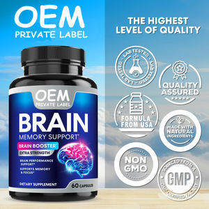 OEM Private Label cervello integratore Nootropics Booster pillole di richiamo del cervello capsule integratori per mettere a fuoco buona memoria