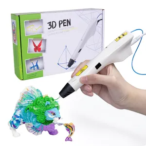 素晴らしい品質のカスタマイズされた学校のオフィスは誕生日プレゼントを使用しましたDIY 3D印刷ペン3D描画ペン