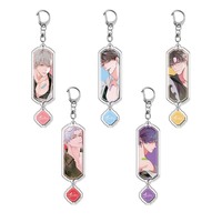 Porte-clés de collection fait main pour fans de Love and Deepspace, Xavier, Zayne, Rafayel, Sylus, Caleb – Cadeau en gros pour fans de jeux mobiles
