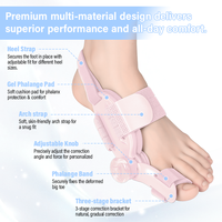 Correcteur d'orteils unisexe réglable pour pieds et ongles incarnés, directement de l'usine