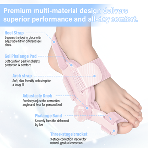 <span class=keywords><strong>Correcteur</strong></span> d'orteils unisexe réglable pour pieds et ongles incarnés, directement de l'usine - Product Image 2