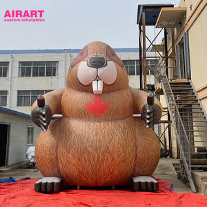 Globo inflable gigante para publicidad, <span class=keywords><strong>marmota</strong></span>, groundhog, beaveranimal, gran oferta, 2021 - Product Image 4