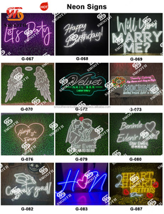 Letrero Luminoso Rosa Neón Personalizado de Fábrica, Letrero con Mensaje Personalizado para Decoración de Eventos - Product Image 3