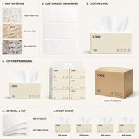 Grand paquet de mouchoirs en papier pour la maison, boîte entière en gros - Serviettes en papier et papier de soie amovible