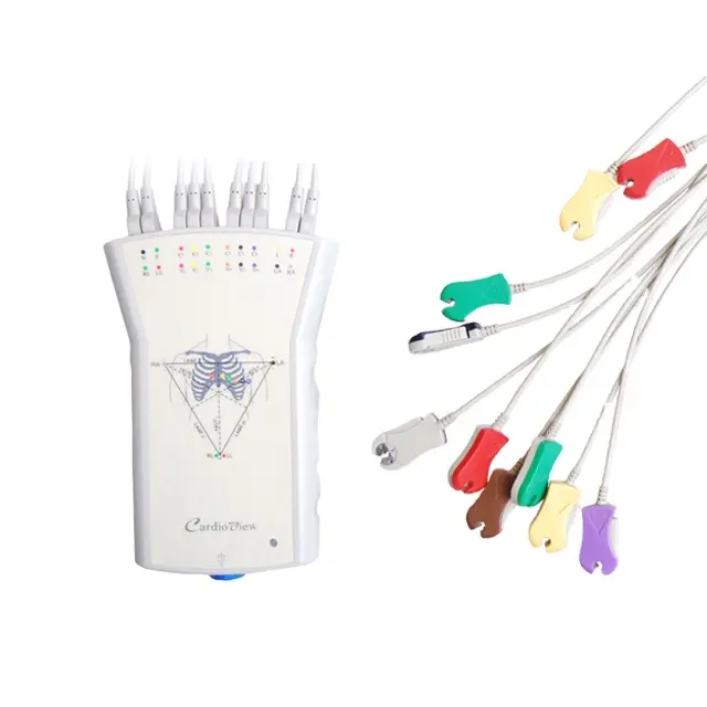 Portable 12-lead stress ecg testing CV1200