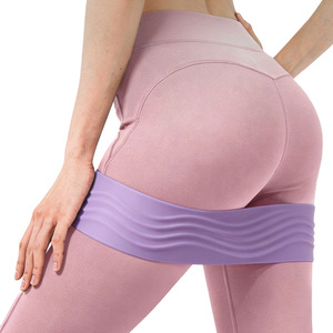 Bandes de résistance pour entraînement de force, squats, yoga, étirements, violet, rose, vert, usage général - Product Image 1