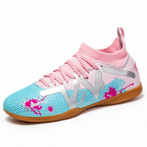 Nuevas Zapatillas de Fútbol Antideslizantes para Hombres y Mujeres, Adolescentes y Estudiantes, Zapatos de Césped con Suela Plana, Nuevas Zapatillas de Interior - Product Image 2