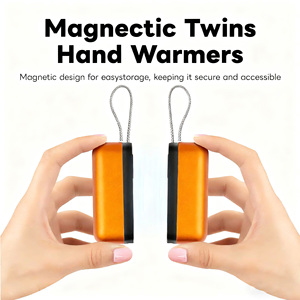 2 Gói 4500MAh * 2 Pin Có Thể Sạc Lại Ai Ptc Điện Tay Ấm Hơn Nhanh Chóng Sưởi Ấm Mini Túi Nóng Cho Hộ Gia Đình Xe Ngoài Trời - Product Image 2