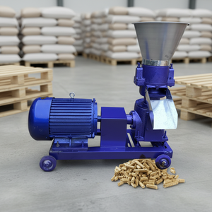 Machine à granulés d'aliments pour volailles et animaux <span class=keywords><strong>de</strong></span> compagnie à forte performance, avec plusieurs tailles <span class=keywords><strong>de</strong></span> disques <span class=keywords><strong>de</strong></span> broyage, équipement <span class=keywords><strong>de</strong></span> traitement des aliments pour animaux <span class=keywords><strong>de</strong></span> ferme à haut rendement - Product Image 1