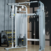 Máquina de entrenamiento de fuerza comercial, precio de fábrica, entrenador multifuncional, máquina Smith, máquina de ajuste cruzado