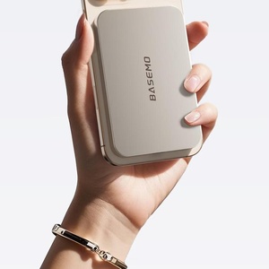 BEIMO 5000mAh magnétique Ultra-mince sans fil Power Bank Type-C Entrée et sortie 15W pour <span class=keywords><strong>MagSafe</strong></span> <span class=keywords><strong>Charge</strong></span> basse température 3C - Product Image 5