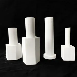 Vật liệu chịu lửa Al2O3 gốm ferrule 95% alumina gốm Ống