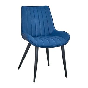 Easy Assembly Modern Restaurant Furniture PU <b>Leather</b> <b>Dining</b> <b>Chairs</b> With Metal Legs - Product Image 5
