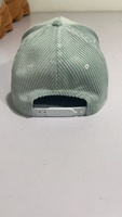 Casquette de baseball en velours côtelé à 5 panneaux, motif léopard 100 % personnalisable, broderie logo, style papa, chapeau de sport