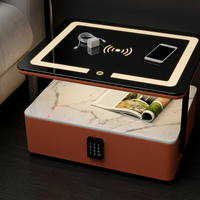 Solution PCBA personnalisée pour table de chevet intelligente, chargeur sans fil, haut-parleur, lumière à 3 couleurs, lumière à capteur, verrouillage par empreinte digitale ODM OEM