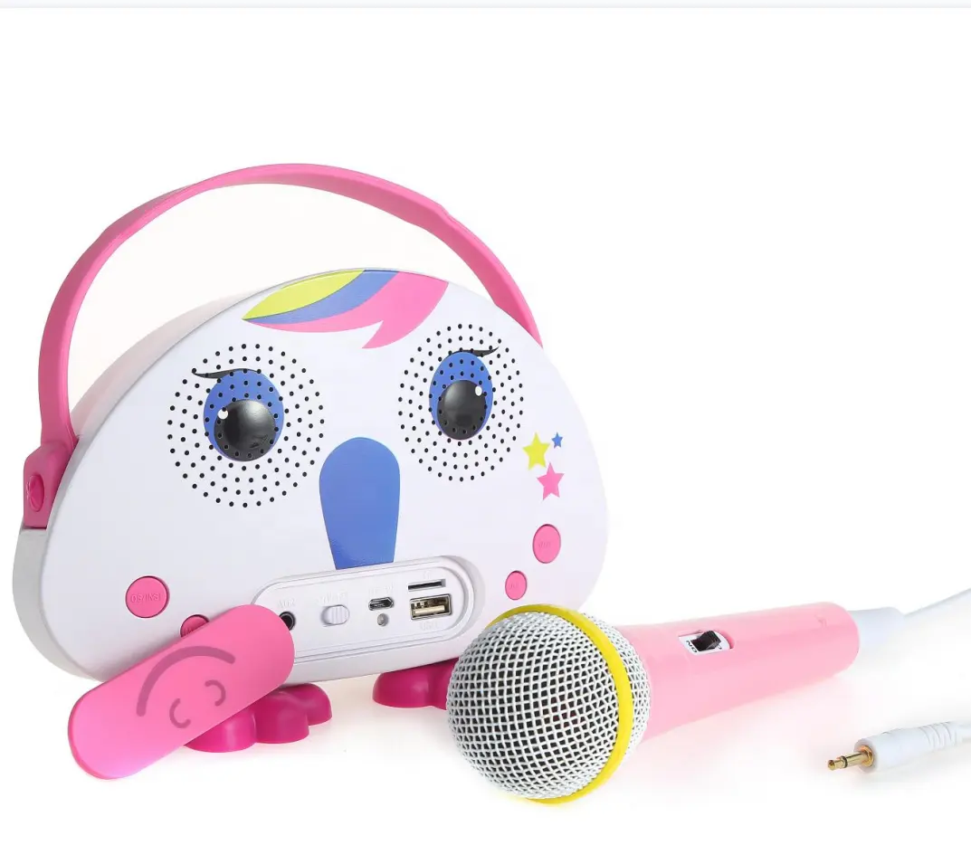 Children's songs enlightenment learning music microphone singing machine karaoke set