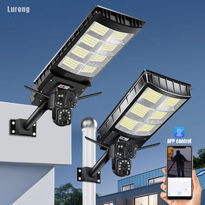 Năng lượng mặt trời ánh sáng đường phố và máy ảnh ngoài trời LED năng lượng mặt trời đường phố nhẹ Lũ lụt ánh sáng đèn với ngoài trời an ninh CCTV <span class=keywords><strong>Camera</strong></span> Ngoài Trời 4 gam - Product Image 6