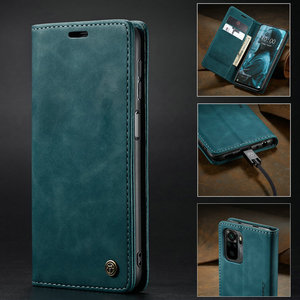 CaseMe ultima custodia per telefono in pelle PU per <span class=keywords><strong>Xiaomi</strong></span> Redmi <span class=keywords><strong>Note</strong></span> 10 4G funzione di supporto per carta Flip Cover compatibile con nota <span class=keywords><strong>9</strong></span>/8 <span class=keywords><strong>Pro</strong></span> - Product Image 6