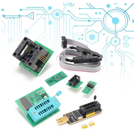 SOIC8 SOP8 Test Clip Programmation en ligne BIOS USB Programmeur Module Kit CH341 Programmeur Kit complet pour EEPROM BIOS/SOP8