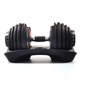 Vente chaude 52.5lb 24kgs ensemble d'haltères réglables équipement <span class=keywords><strong>de</strong></span> Fitness Gym poids entraînement musculation haltère à <span class=keywords><strong>vendre</strong></span> - Product Image 3