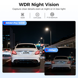 <span class=keywords><strong>Azdome</strong></span> กล้องติดรถยนต์ <span class=keywords><strong>M550</strong></span> 2CH 4K + 2K, กล้องหน้ารถพร้อม ADAS WiFi G-Sensor WDR Night Vision GPS 4K กล้องหน้าและหลัง - Product Image 4