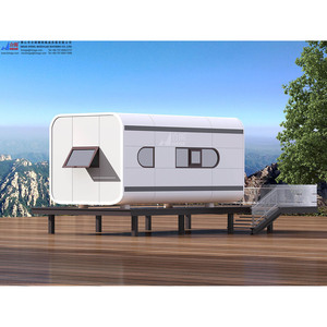 Casa Prefabricada HEGE, Panel Sándwich Curvo, Diseño Moderno, Fácil Instalación, Uso Hotelero - Product Image 1