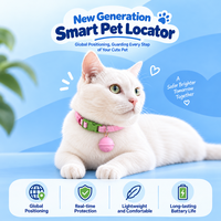 Dispositif de localisation pour animaux de compagnie, traceur anti-perte pour personnes âgées, localisateur pour chatons et chiens, Bluetooth étanche, autonomie ultra-longue, global