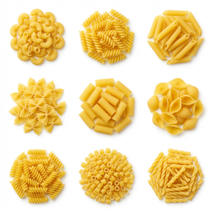Ligne de production automatique de pâtes courtes (macaroni) avec extrudeuse continue, équipement complet du mélange <span class=keywords><strong>à</strong></span> la refroidissement - Product Image 2