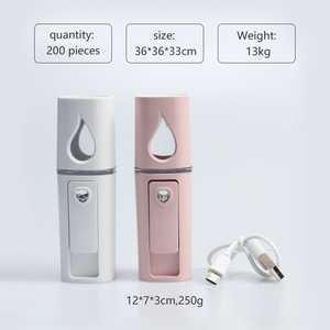 USB <span class=keywords><strong>mini</strong></span> sạc cầm tay nano phun dưỡng ẩm sương mù trên khuôn mặt cho vẻ đẹp trang điểm lông mi chăm sóc vật liệu nhựa gói hộp - Product Image 2