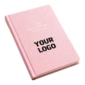 Agenda de Oficina Personalizada 2025 con Cubierta de Tela de Lino y Logotipo Personalizado, Libro de Votos Matrimoniales con Diario Impreso, Regalo - Product Image 1