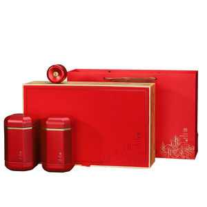 2023 New Tea Packaging Box Gift Box Package Pu'er Tea Sealed Can High end Customization