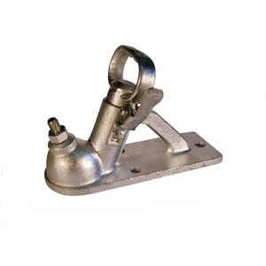 Nouveau kit d'accouplement de remorque en acier moulé zingué de 50 mm, avec levier à deux trous, capacité 2000 kg - Product Image 2