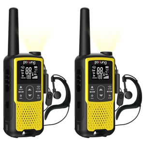 <span class=keywords><strong>Walkie</strong></span> <span class=keywords><strong>Talkie</strong></span> Bidireccional <span class=keywords><strong>PMR446</strong></span> sin Licencia para Adultos Mini BF-T22 con Potencia de 2W, 22 Canales y Alcance de 2-5km para Comunicación - Product Image 6