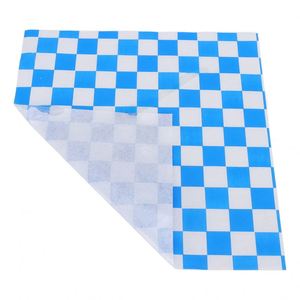 Papier ciré anti-graisse bleu écologique de qualité alimentaire pour emballage et cuisson, papier jetable anti-graisse - Product Image 5