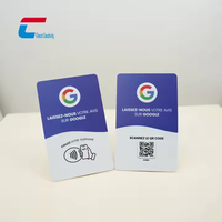 Tarjeta Inteligente RFID/NFC Reutilizable y Personalizable con Código QR, Resistente al Agua y a la Intemperie, Tamaño Personalizable, Chips LF/HF/UHF
