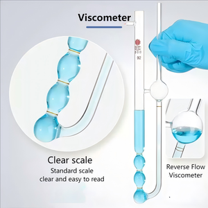 Capillaire en verre avec viscosimètre constant pour laboratoire chimique Pin's/Unhes/Viscosimètre à contre-courant - Product Image 4