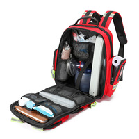 Sac à dos médical professionnel de 35 L pour les premiers secours |   Kit de survie d'urgence imperméable pour les secours médicaux et les interventions en plein air