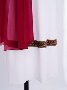 Costume da Dea Greca Romana per Bambine 6-16 Anni, Abito Metallizzato per Danza, Cosplay, Spettacoli e Feste a Tema - Product Image 4