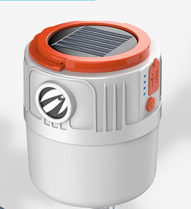 مصباح تخييم يعمل بالطاقة الشمسية وقت تشغيل طويل 72 ساعة مع عرض طاقة رقمي 1000LM مصباح خيمة مخيم الطوارئ - Product Image 5